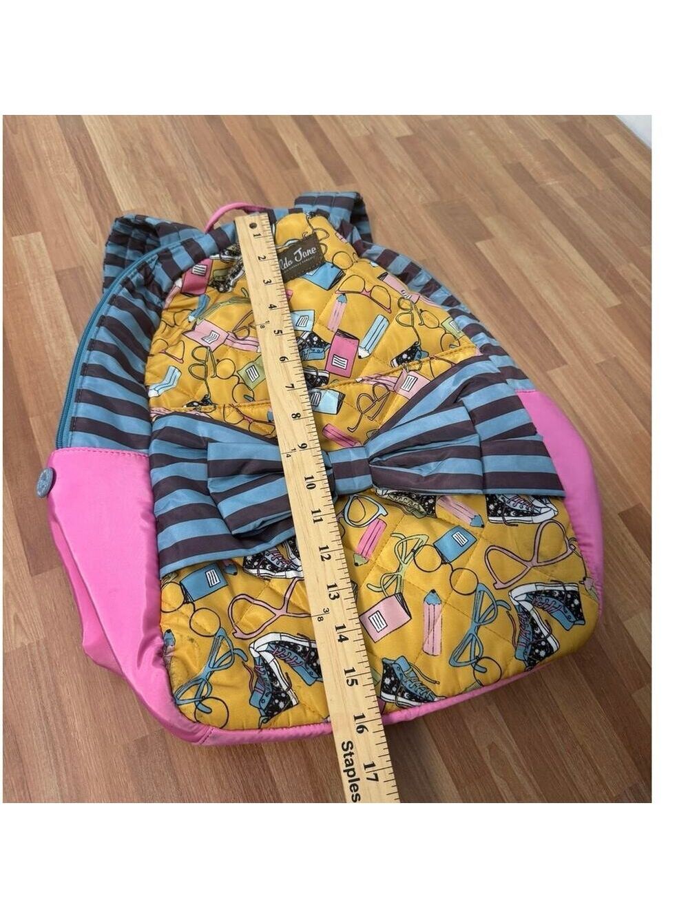 Matilda Jane "Make the Grade" Girls Quilted Full-Size School Backpack